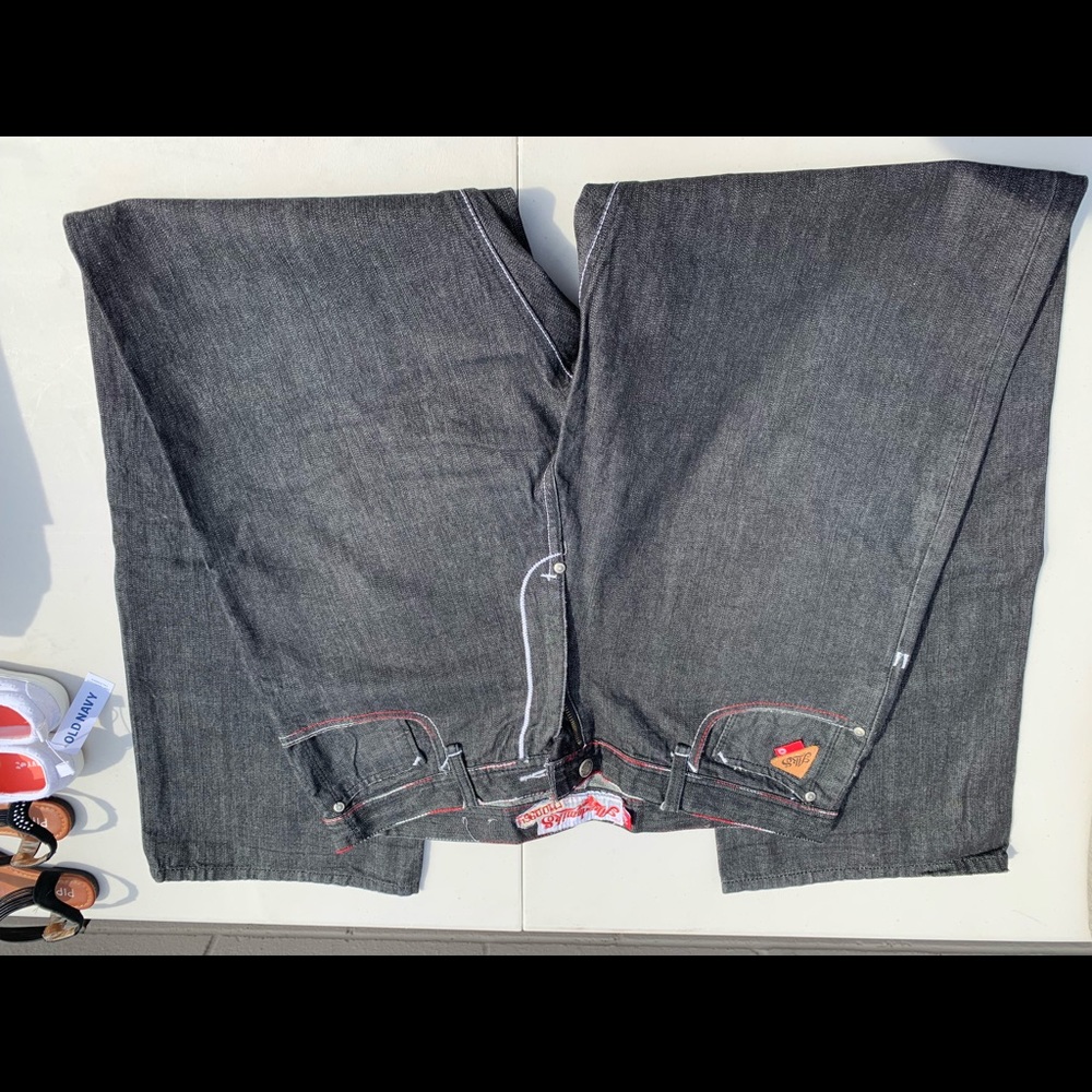 Akademiks black jeans